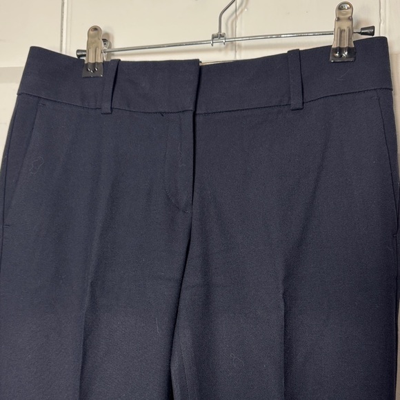 EUC Ann Taylor Navy Dress Trousers Size 00P - Picture 2 of 7